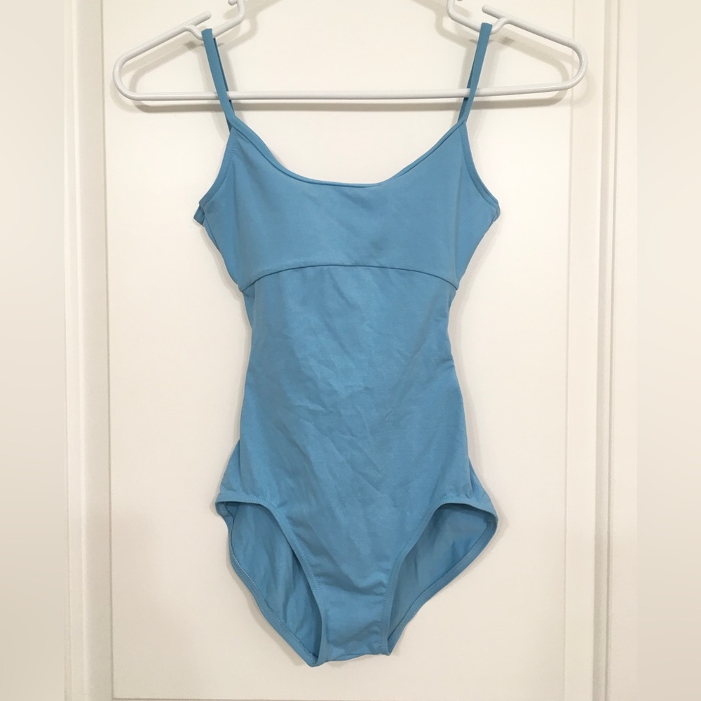 Blue Cross Back Leotard